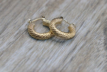 Load image into Gallery viewer, Gold Hoop Earrings
