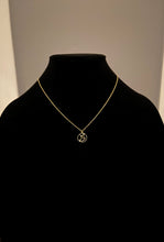 Load image into Gallery viewer, Aquarius Crystal Gold Dipped Necklace
