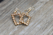 Load image into Gallery viewer, Gold Square Earrings
