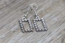 Load image into Gallery viewer, Square Diamond Earrings
