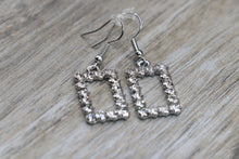 Load image into Gallery viewer, Square Diamond Earrings
