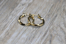 Load image into Gallery viewer, 24K Gold Dipped Hoop Earrings
