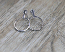 Load image into Gallery viewer, 24K White Gold Dipped Earrings

